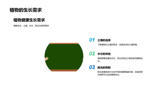 校园绿化实践PPT模板