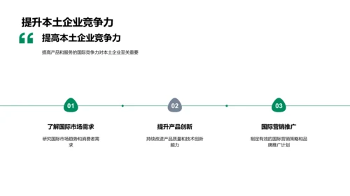 全球化下的教育策略PPT模板