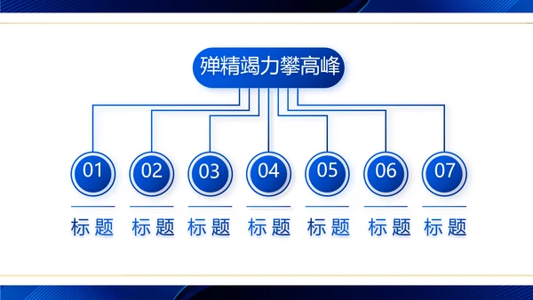 蓝色大气公安警察工作汇报动态PPT