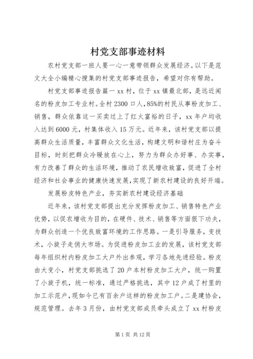 村党支部事迹材料 (2).docx