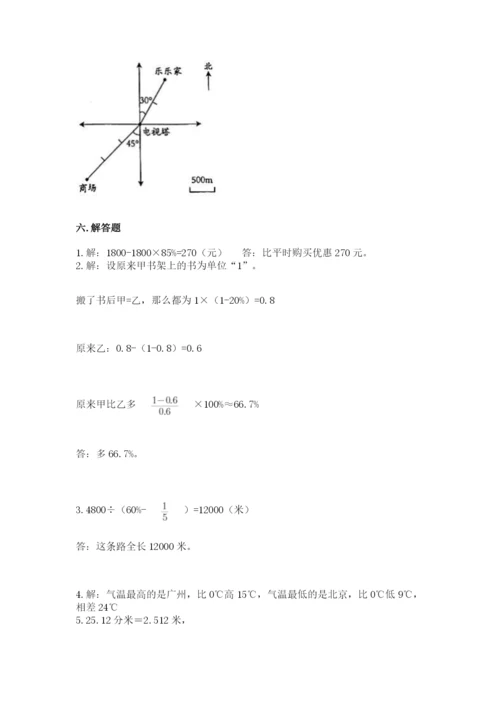 小升初数学期末测试卷【必考】.docx