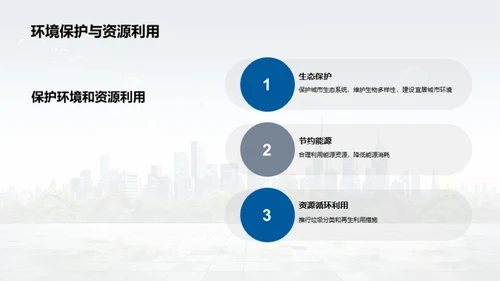 城市规划与可持续发展
