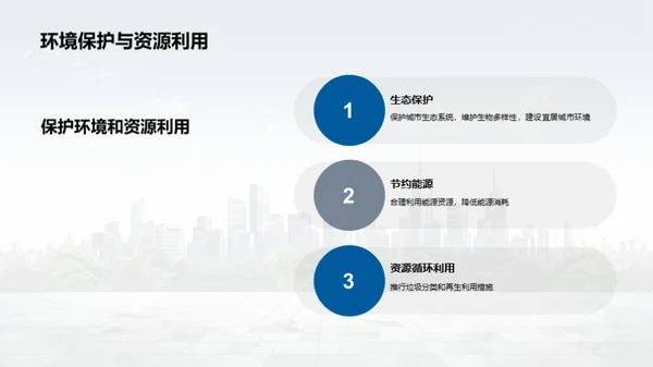 城市规划与可持续发展