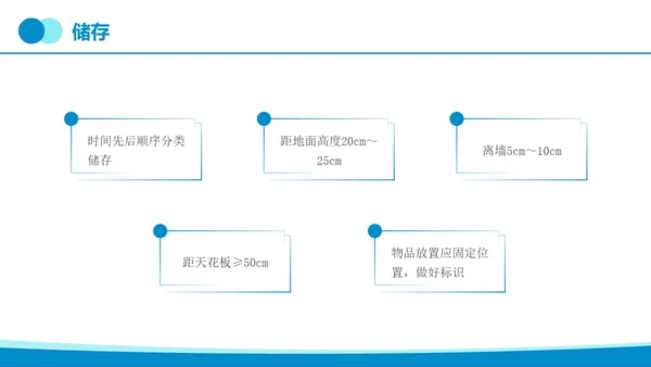 蓝色简约实拍无菌物品的管理和制度医疗培训PPT课件管理制度