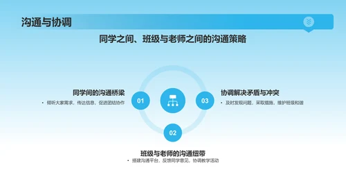 蓝色手绘风班委竞选自我介绍PPT模板