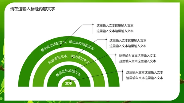 万物苏醒成长嫩芽ppt动态模板