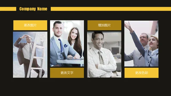 公司介绍企业产品宣传通用PPT模板