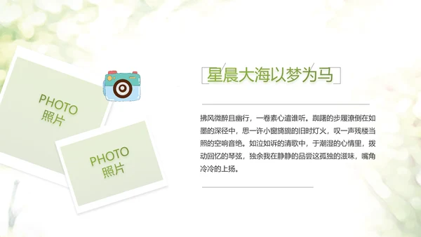 致青春毕业季青春毕业纪念册PPT