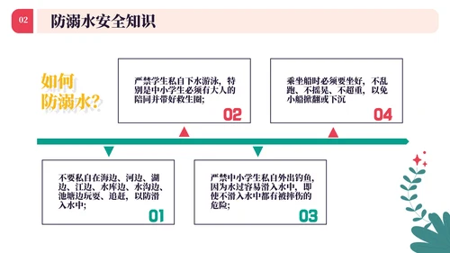 中小学生安全教育日主题班会PPT模板