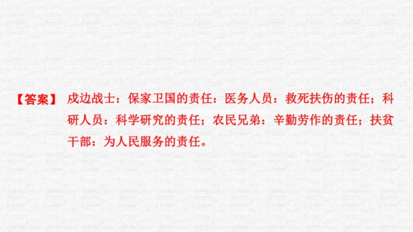 第六课责任与角色同在（期末高效复习示范课件45张PPT )