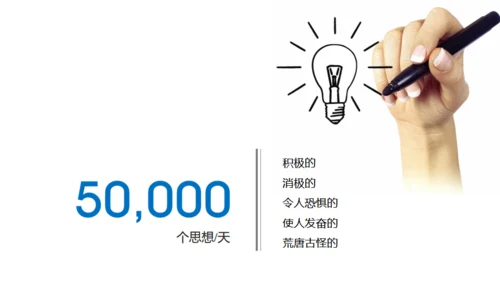 大脑思维技巧通用PPT模板