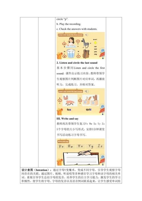 Unit 6 Useful numbers Letters and sounds & Reading