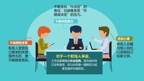 千万别让老板关心你的情绪PPT模板