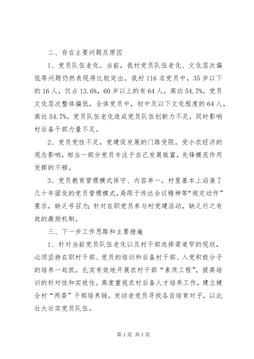 村党组织书记抓基层党建工作述职报告.docx