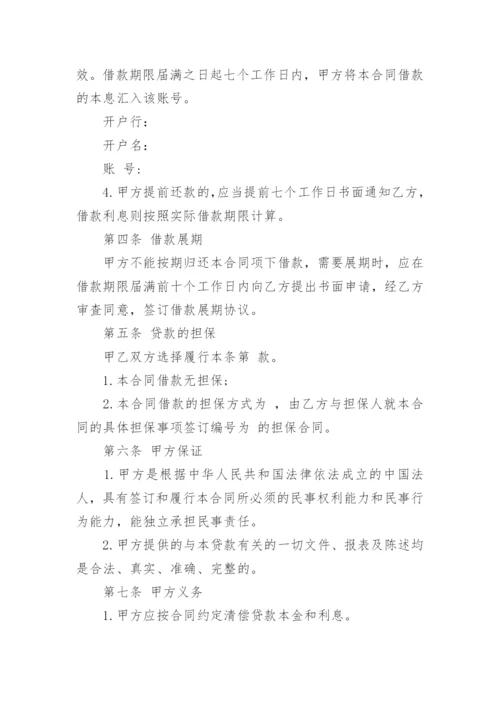 法人向公司借款合同.docx