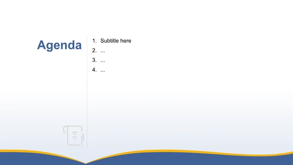 蓝色简约风博士生论文作业成果汇报PPT主题