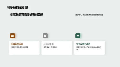 教育质量提升行动