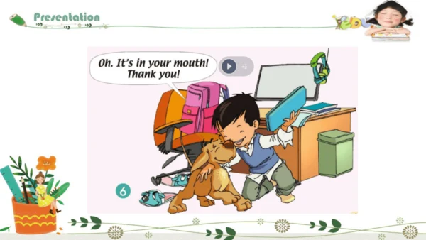 人教新起点小学英语一年级下册 Unit 1 Story Time