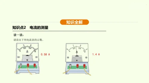 人教版 初中物理 九年级全册 第十五章 电流和电路 15.4 电流的测量课件（34页ppt）