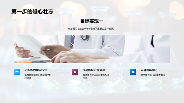 化学部门成绩与展望