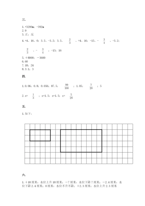 西师大版小升初数学模拟试卷带答案（预热题）.docx