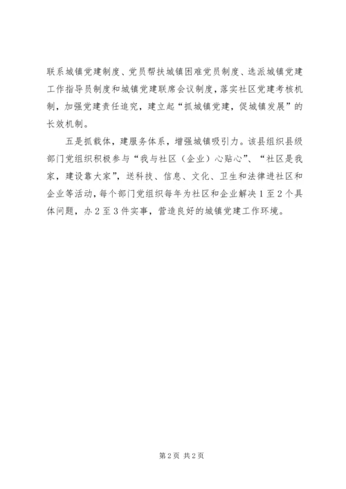 社区党建纵深发展措施.docx