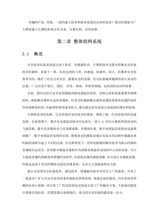 商场监控专题方案.docx