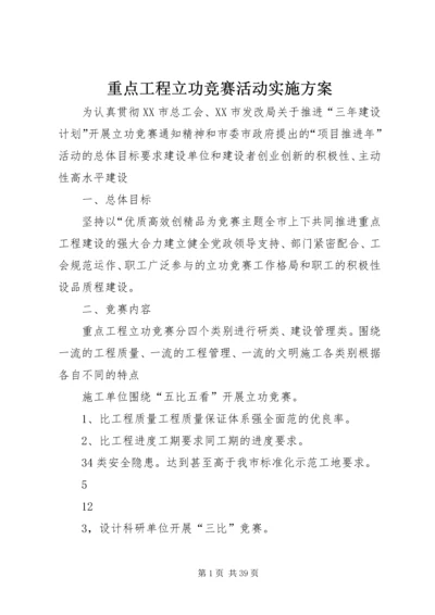 重点工程立功竞赛活动实施方案.docx