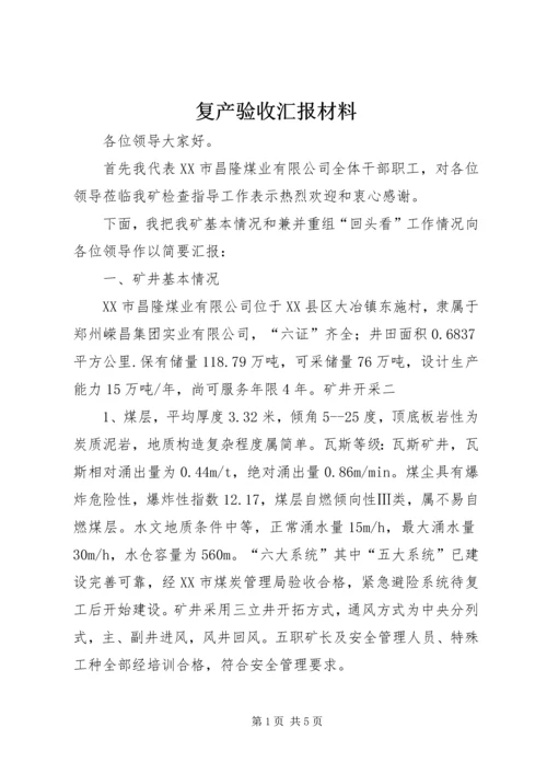 复产验收汇报材料_1 (3).docx