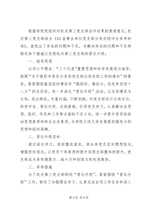 旭东村党支部晋位升级计划方案 (2).docx