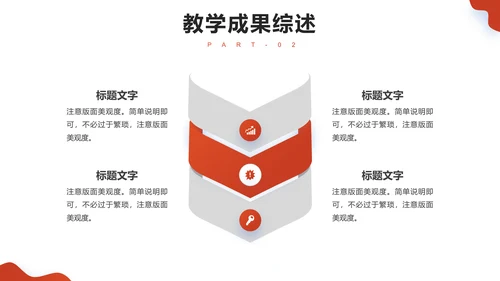 教学年终总结课件PPT模板