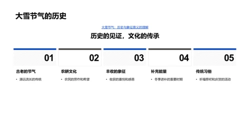 大雪节气营销策略PPT模板