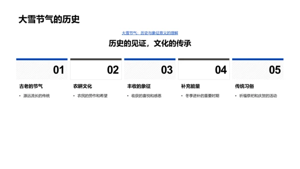 大雪节气营销策略PPT模板