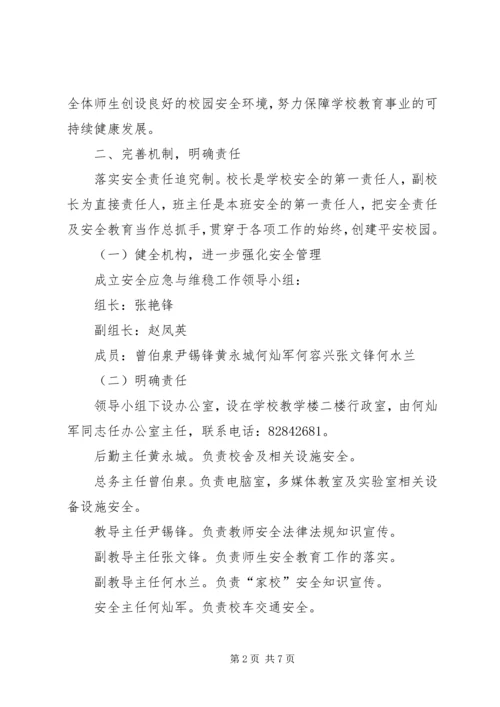 学校应急管理工作报告 (4).docx