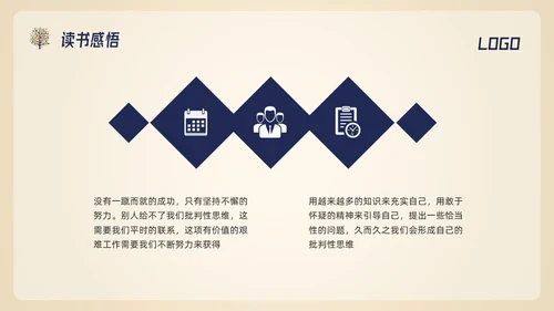 深色简约判断性思维读书分享PPT模板宣传PPT动态PPT