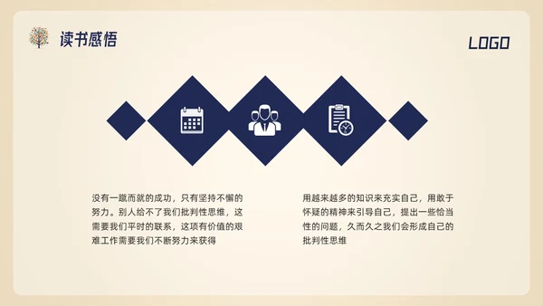 深色简约判断性思维读书分享PPT模板宣传PPT动态PPT