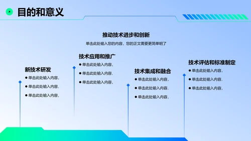蓝色渐变科技风电子信息类专业开题报告答辩PPT模板