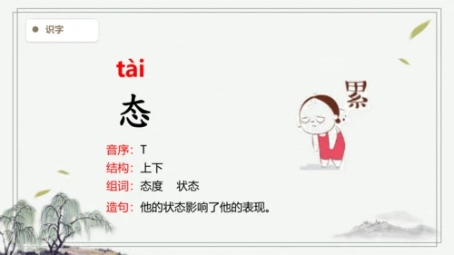 【2024秋季学期教材】语文三上22. 读不完的大书  生字识记课件
