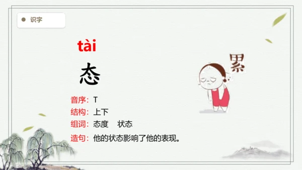 【2024秋季学期教材】语文三上22. 读不完的大书  生字识记课件