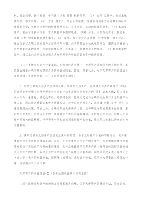 试论无形资产会计创新.docx