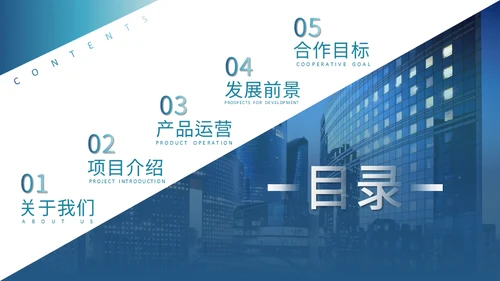 五星级酒店项目发布通用PPT模板