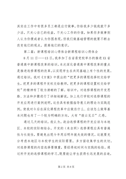 培训心得体会文章.docx