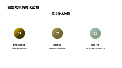 掌握网络会议礼仪