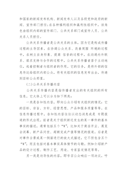 现代公共关系学论文参考范文.docx