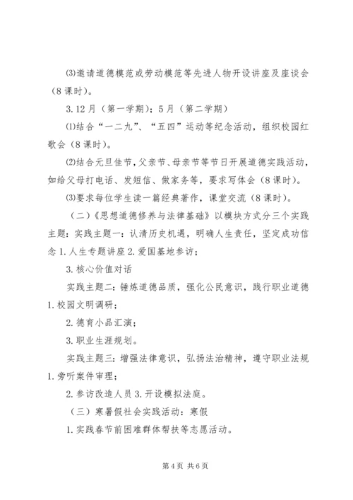 思想政治理论课实践教学感想 (4).docx