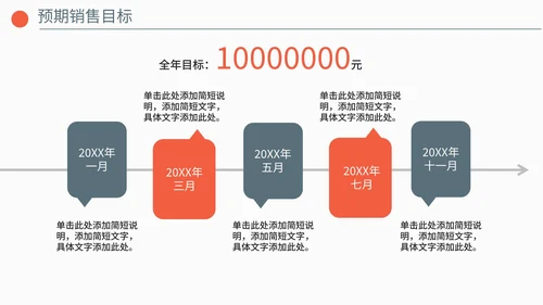 拼色简约商业计划提案PPT模板