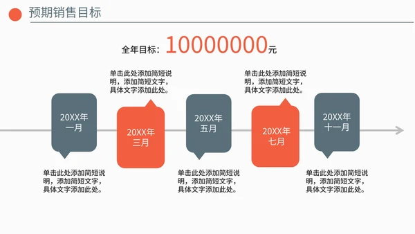 拼色简约商业计划提案PPT模板