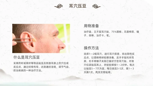 中国风古风中医妇科外治法传统中医文化经络护理培训PPT