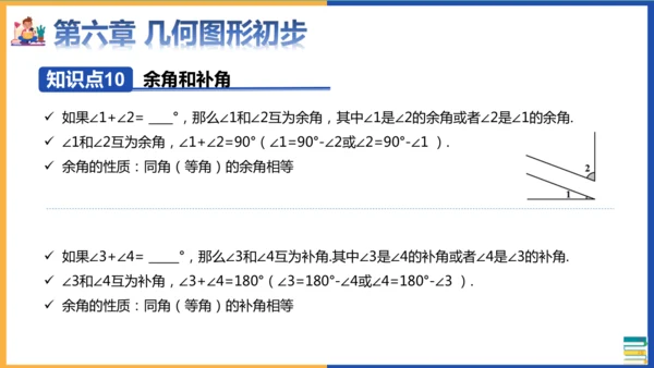 七年级上册期末全册知识点总复习回顾 课件(共36张PPT)