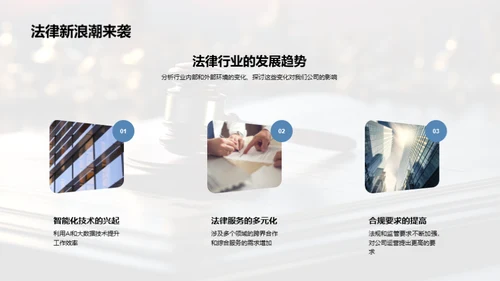 法律业界：挑战与突破